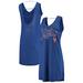 "Women's G-III 4Her by Carl Banks Heathered Royal New York Mets Swim Cover-Up Dress"