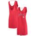 "Women's G-III 4Her by Carl Banks Heathered Red St. Louis Cardinals Swim Cover-Up Dress"