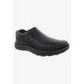 Men's BEXLEY II Slip-On Shoes by Drew in Black Leather (Size 11 1/2 EEEE)