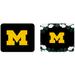 Michigan Wolverines Floral Mousepad 2-Pack