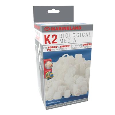 Marineland K2 Biological Media Fits Penguin And Emperor Pro Media Baskets for Biological Aquarium Filtration