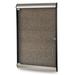 Ghent Wall Mounted Bulletin Board, 42.13" x 27.75" Cork/Metal in Gray | 42.13 H x 27.75 W x 1.88 D in | Wayfair SILH20494