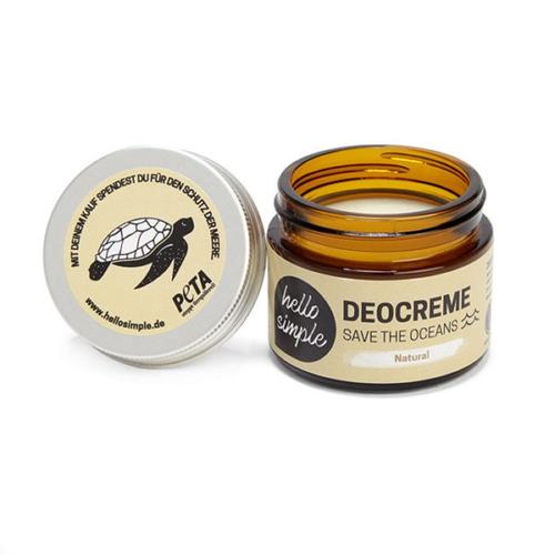 Hello Simple – Deocreme Save the Oceans – Natural 50g Deodorants