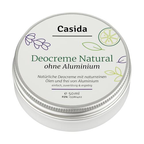 Casida Casida Deo Creme ohne Aluminium natural Deodorants 50 ml