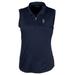 Women's Cutter & Buck Navy Seattle Mariners Forge Sleeveless Polo