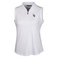 Women's Cutter & Buck White Colorado Rockies Forge Sleeveless Polo