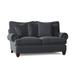 Canora Grey Kamali 74" Rolled Arm Loveseat w/ Reversible Cushions Velvet/Cotton/Linen/Polyester/Other Performance Fabrics | Wayfair