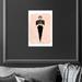 Oliver Gal French Runway Girl - Painting on Canvas in Black/Green/Pink | 15 H x 10 W x 1.5 D in | Wayfair 38911_10x15_CANV_XHD