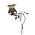 Millwood Pines Mcdonald Owl w/ Beaker Garden Stake Glass/Metal | 56 H x 16 W x 3 D in | Wayfair FE0626F42B86490D8D0516ED25A72A14