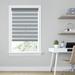 Levolor Custom Cordloop Banded Roller Shades, Terra in Dark Gray Synthetic Fabrics | 48 H x 41.75 W x 3 D in | Wayfair