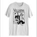 Disney Tops | Disney Villains Graphic Tee | Color: Black/White | Size: Xl