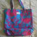 Lilly Pulitzer Bags | Lilly Pulitzer Beach Bag/Tote | Color: Blue/Pink | Size: Os