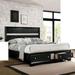 Rosdorf Park Ireneus Solid Wood Configurable Bedroom Set Wood in Black | Queen | Wayfair CD55201E23E74512939E396127920642