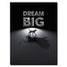 Trinx Dream Big - Textual Art Print on Canvas Canvas, Latex in Black/Gray | 12 H x 9 W x 1.5 D in | Wayfair F8CC6942B8194A609D9D62878D230771