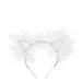 Victoria's Secret Accessories | Feather Cat Headband | Color: White | Size: Os