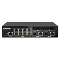 Qnap QSW-M2108R-2C, 8 Port 2,5 Gbit/s, 2 Port 10 Gbit/s SFP+/ NBASE-T Combo, Web Managed Switch, Rackmount Design, neues Rack-Mount-Kit