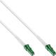 InLine LWL Simplex Kabel, FTTH, LC/APC 8° zu LC/APC 8°, 9/125µm, OS2, Verschiedene Längen, 25m