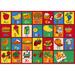 96 x 60 W in Rug - Zoomie Kids Strobel Multicolor Area Rug Polypropylene | 96 H x 60 W in | Wayfair A530F04B0358462BB47E37E4973117D5