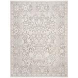 White 36 x 0.31 in Indoor Area Rug - Calidia Power Loom Beige/Cream Rug Polyester/Polypropylene Laurel Foundry Modern Farmhouse® | Wayfair