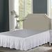 Charlton Home® Weeden Ruffled 14" Bed Skirt in White | 60 W x 80 D in | Wayfair C22ECDE2A0FC48D7B8FF3C06879976A9