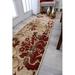 Brown/Red 24 x 0.05 in Indoor/Outdoor Area Rug - Fleur De Lis Living Singletary Burgundy/Brown/Taupe Indoor/Outdoor Area Rug | Wayfair