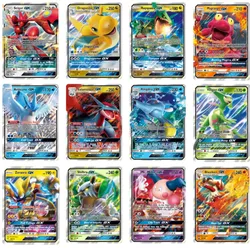 TAKARA TOMY-Cartes Pokémon GX brillantes 200 pièces sans anticorps jeu de bataille jouet pour