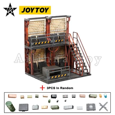 JOYTOY – 1/18 Diorama Mecha dépôt Section des armes (accessoires gratuits inclus) modèle de jouet