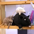Mini peluche de simulation de souris en peluche douce pour enfants jouet en peluche de rat en