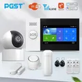 PGST – système d'alarme de sécurité domestique sans fil wi-fi GSM Tuya avec détecteur de