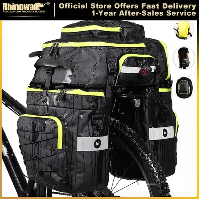 Bal inowalk-Sac de vélo de grande capacité 3 en 1 sacs de coffre pour vélo de route de montagne