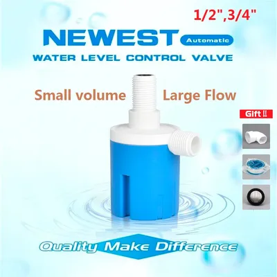 Vanne de contrôle du niveau d'eau automatique 1/2 "3/4" 1 " tour de réservoir vanne à bille