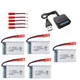 (JST) 3.7V 1000mAh 25c Lipo Batterie et Chargeur pour Syma X5 X5C X5SC X5SW TK M68 CX-30 K60 905