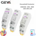GEYA – contacteur modulaire domestique automatique 50/60Hz Type Rail Din 2P 16A 20A 25A 2NC 2NO
