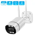 Caméra de surveillance extérieure IP Wifi HD 5MP/1080P dispositif de sécurité domestique sans fil