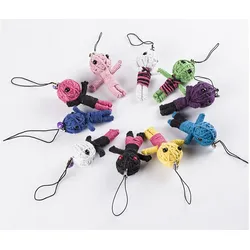 Porte-clés de style Voodoo Butter petites poupées voodoo accessoires livraison gratuite vente en