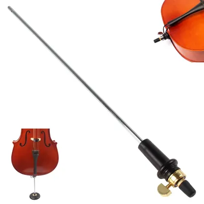 Jeu de chevilles pour violoncelle en ébène solide et robuste avec embout 4/4 pièces accessoires