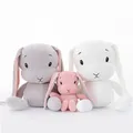 Lapin en peluche mignon jouets en peluche Super doux Animal pour bébé poupée jouet de sommeil