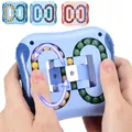 Jouet Anti-Stress pour enfants Cube magique rotatif Fidget au bout des doigts pour adultes
