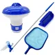 Kit de nettoyage de piscine Portable, 5 pièces, accessoires de piscine, outils d'aspirateur d'eau