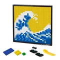 Décennie s de construction Pixel Art DIY cadre de peinture japonais célèbre clous de mosaïque