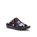 Wide Width Women's Gertie Sandals by Propet in Black (Size 11 W)