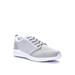 Wide Width Women's Travelbound Tracer Sneakers by Propet in Lt Grey (Size 9 W)