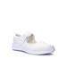 Wide Width Women's Travelbound Mary Janes by Propet in White (Size 9 1/2 W)
