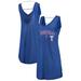 Women's G-III 4Her by Carl Banks Heathered Royal Texas Rangers Swim Cover-Up Dress