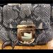 Michael Kors Bags | Ladies Leather Snake Mini Crossbody Bag | Color: Gold/Gray | Size: Os