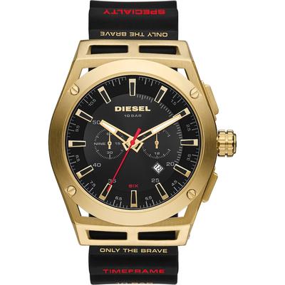 Diesel Herrenuhr Edelstahl gold Herren Image