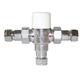 FNX Bathrooms Tower 15mm Thermostatic Inline Thermal Mixing Shower Blending Valve