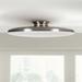 Skye 19" Wide Round Satin Nickel Metal Modern LED Ceiling Light