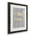 Harper Orchard Baby Sleeping - Picture Frame Textual Art Print on Paper in Gray/Green/Yellow | 20 H x 17 W x 1.5 D in | Wayfair
