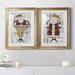 The Holiday Aisle® Jingle Santa - 2 Piece Print Set Paper, Solid Wood in Gray | 37 W x 1.5 D in | Wayfair 5D9840E036BB4A7695DF6DD58BC73050